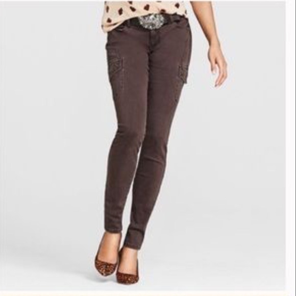 CAbi Pants - CAbi Bittersweet Chocolate Brown Cargo Pants #962 - 2